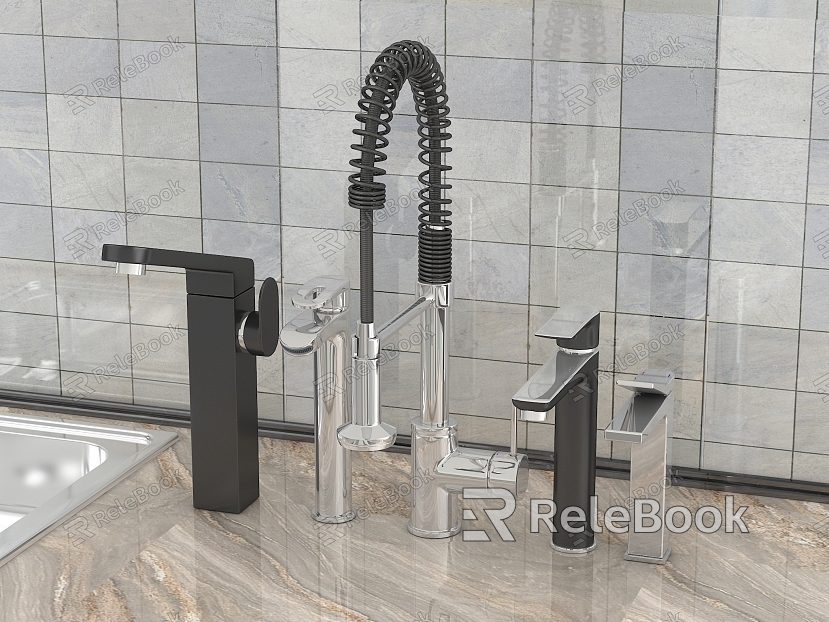 Modern faucet model