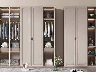 French wardrobe 3d model