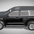 Black Lexus SUV With UK Plate Modern Exterior Design And Sleek Body