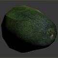 Fresh Organic Green Cucumber With Spiny Textured Surface And Vibrant Hue