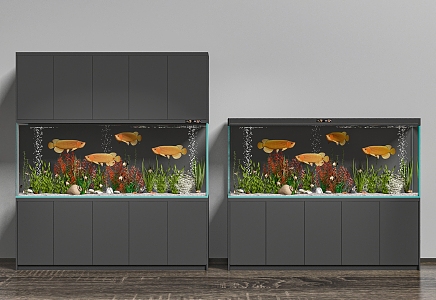 aquarium 3d model