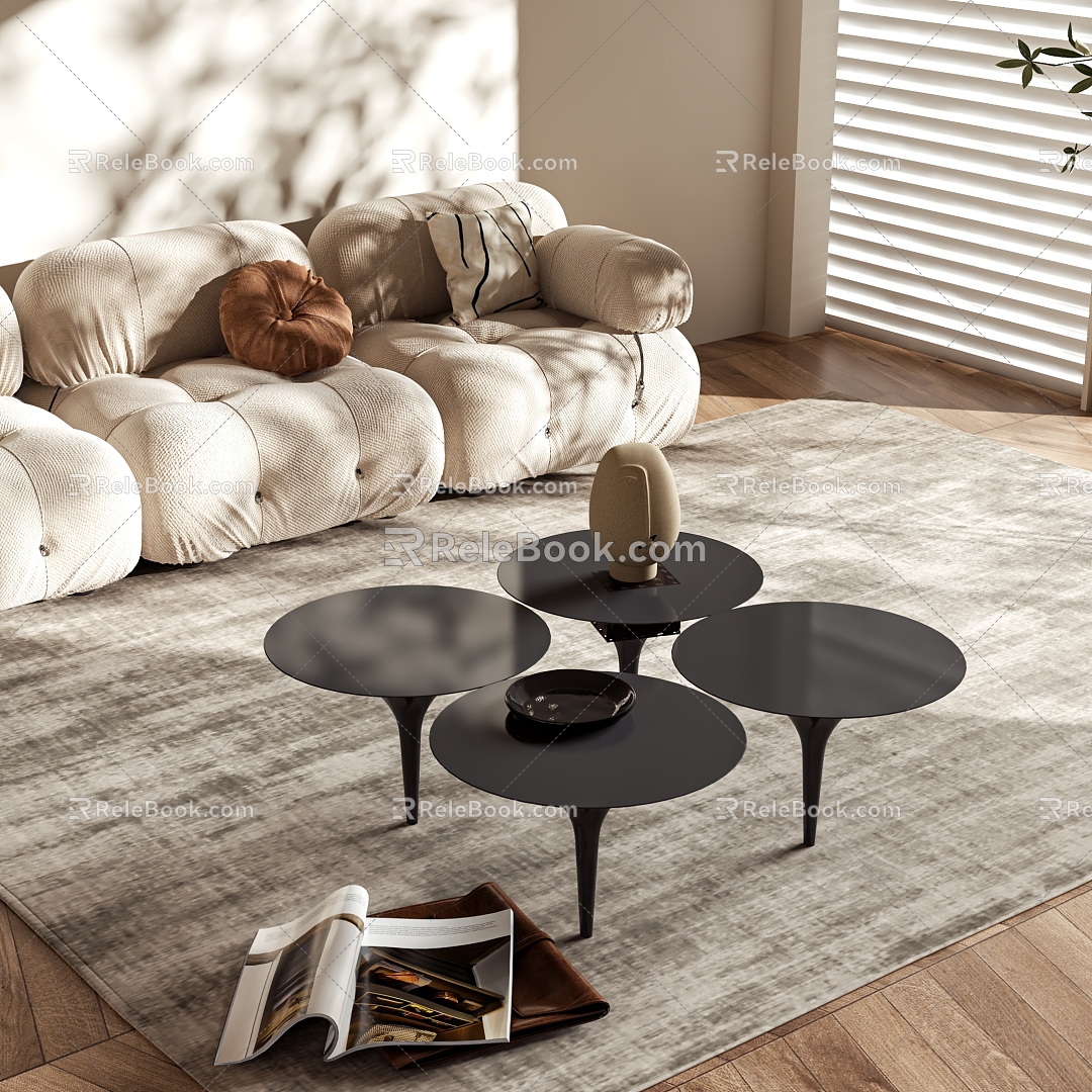 Style coffee table model