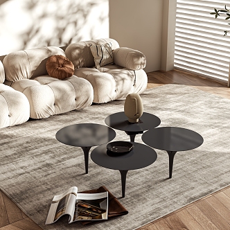 Style coffee table 3d model