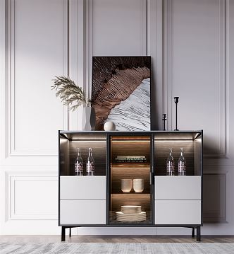 Modern Sideboard 3d model