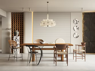 Modern Restaurant 3d model