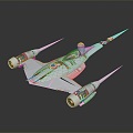 Modern Warplanes Star Wars Warplanes Science Fiction Warplanes Next Generation Warplanes 3d model