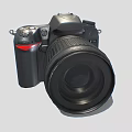 SLR Camera Digital Camera Camcorder Canon Low Face Number Low Model Simple Model Game Sub-era Film and Television Level Super Realistic High Precision 3d model