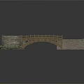 Traditional Architectural Bridges Featuring Stone Steps Wooden Arch And Railing Details