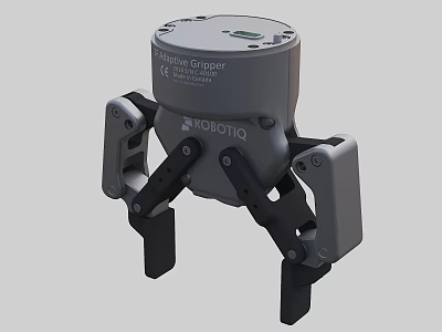Industrial Gripper Equipment By ROBOTIQ Featuring Mechanical Arm For Automated Tasks 3d model