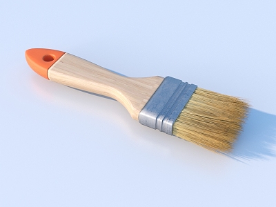 Brush Paint Brush 3d model