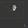 Industrial Equipment With Transparent Casing Detailed Mechanical Components And Control Knob