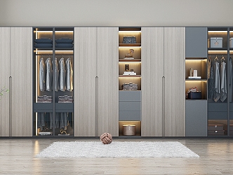 Modern wardrobe 3d model