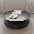Round coffee table 3d model