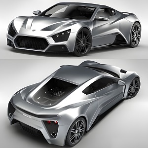 Car sports car Racing Luxury Car 3d model