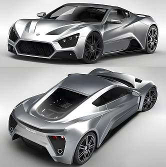 Car sports car Racing Luxury Car 3d model