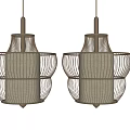 Nordic chandelier 3d model