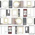 Various Modern Mirrors For Bathroom Home Decor With Different Styles And Designs