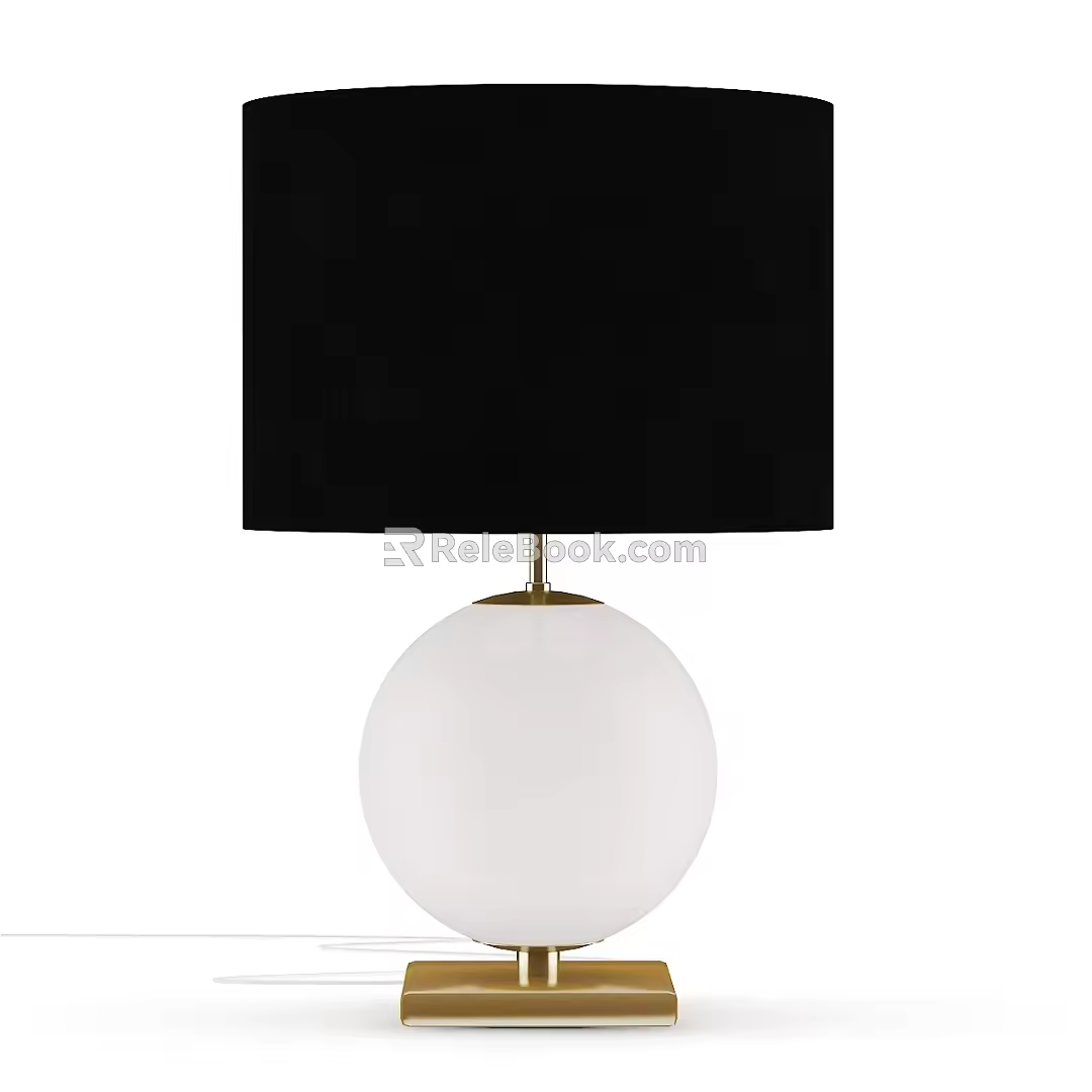 Table lamp 3d model