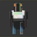 Furniture Decorative Pixel Art Toucan Figurine With Modern Design And Colorful Details