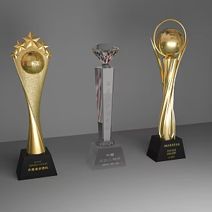 Modern Trophy 3d model