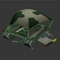 Advanced Space Lander Parachute System With Mechanical Components For Space Exploration