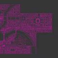 Aerial View Urban Planning With High Rise Buildings And City Layout