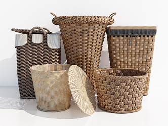 Modern Storage Basket 3d model