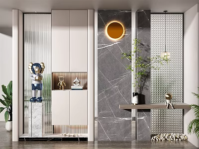 Modern Entrance Functional Entrance 3d model