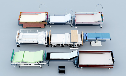 Modern sickbed 3d model