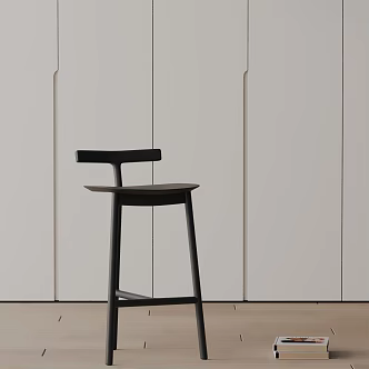 Modern Bar Chair 3d model