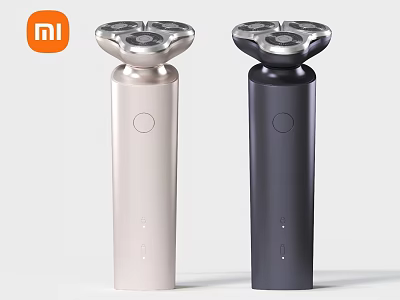 MI Modern Design Electric Shavers in Gold and Black for Daily Use Electrical Appliances 3d model