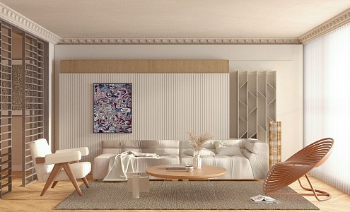 Living room 3d model