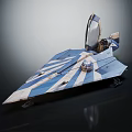 Modern Fighter Sci-fi Fighter 3d model