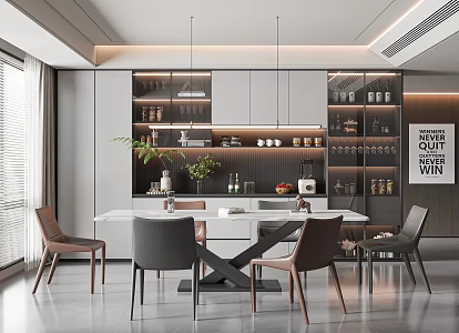 Restaurant 3d model