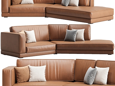 Miloti Minotti Multiplayer Sofa model