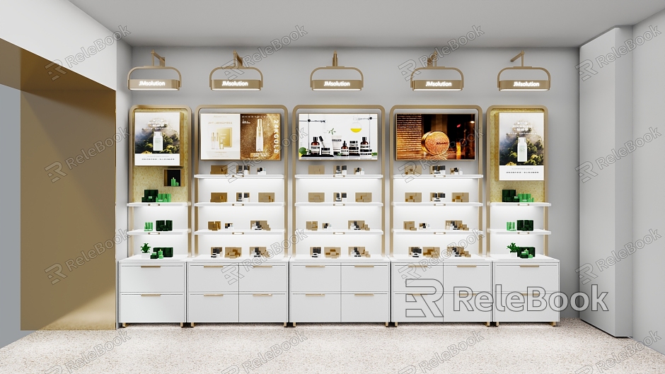 Showcase Mask Display Cabinet model