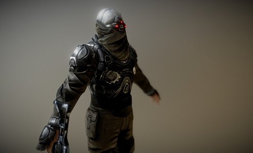 Weapons Sci-Fi Soldier 3d model