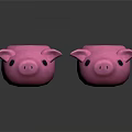 Cute Pink Pig Shaped Slippers for Comfortable Home Wear Design