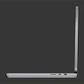 Modern Laptop Notebook Portable Computer Peripherals Hardware 3d model