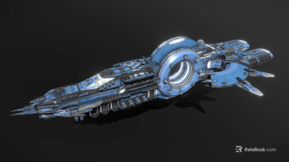 Advanced Fighter Jet Featuring Sleek Aerodynamic Design And Powerful Engine System 3d model 