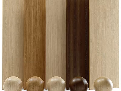 Modern Entryway Cabinet And Side Cabinet With Various Wood Tones And Sleek Design 3d model