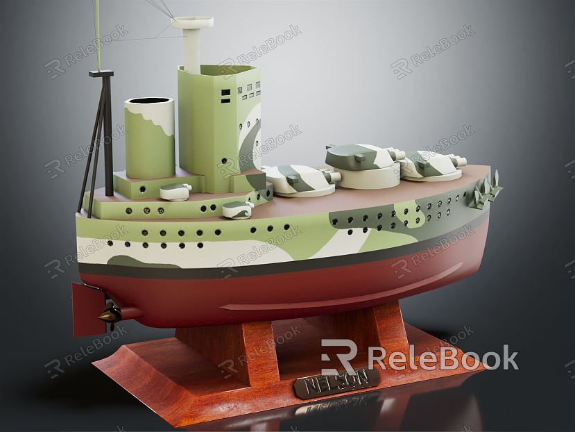 Modern Battleship Battleship model