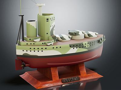 Modern Battleship model