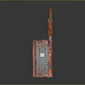 traditional architecture traditional building gate traditional gate traditional gate ancient building gate courtyard gate garden gate 3d model