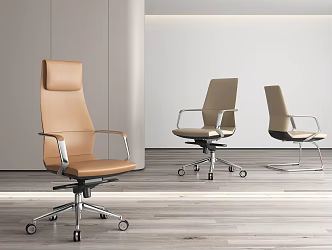 Modern Office Chair Leather Chair Conference Chair Bow Chair Staff Chair Leisure Chair Bow Chair Negotiation Chair Class Chair Front Chair Reception Chair 3d model