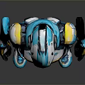 Robot Assistant Small Robot Butler Robot Butler Figure Game Figure 3d model