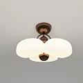 Modern minimalist chandelier 3d model