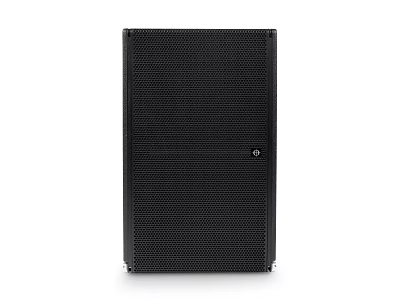 High Quality Black Floor-standing Speaker With Sleek Design And Mesh Front Panel 3d model