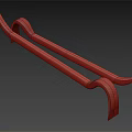 Heavy Duty Black And Red Pry Bars For Construction And Demolition Work