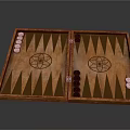 Modern Twin Chess Western Twin Chess Go National Chess 3d model